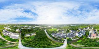 上海市_奉贤区_吴房村航拍 (5)